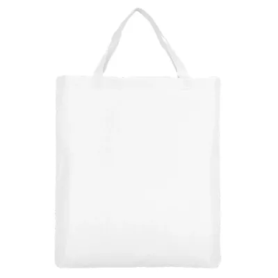 Baumwolltasche Classic Mit Zwei kurzen Henkeln Und Bodenfalte bedrucken