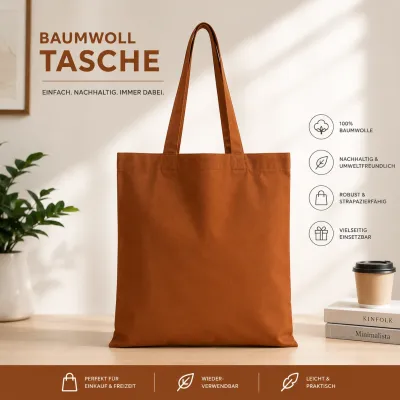 Bio Baumwolle Inco Tasche fürs Leben bedrucken