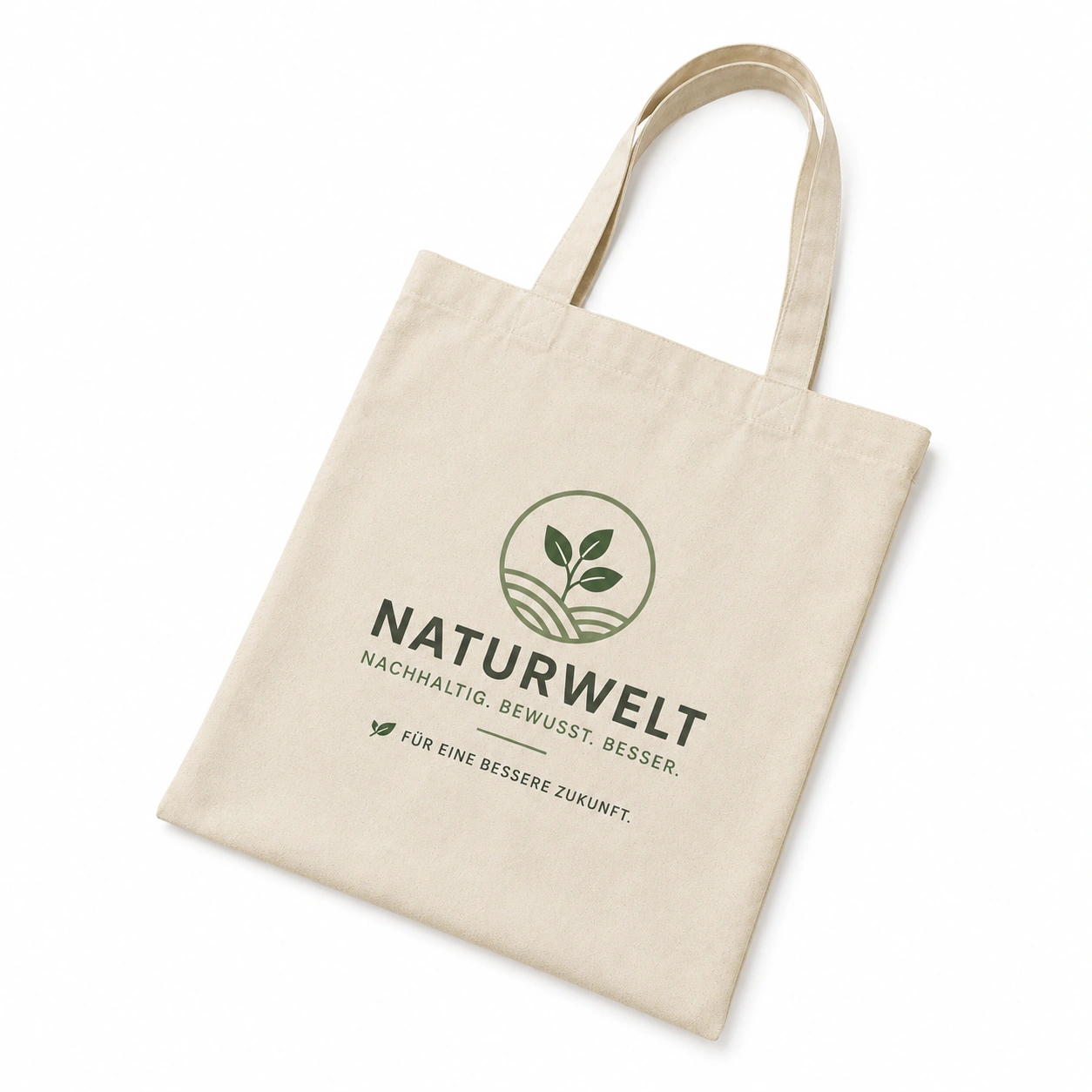 Bio Einkaufstasche Zen GOTS Zertifizierte Baumwolle für bedrucken