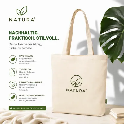 Fairtrade Baumwolle Camden Shopper bedrucken