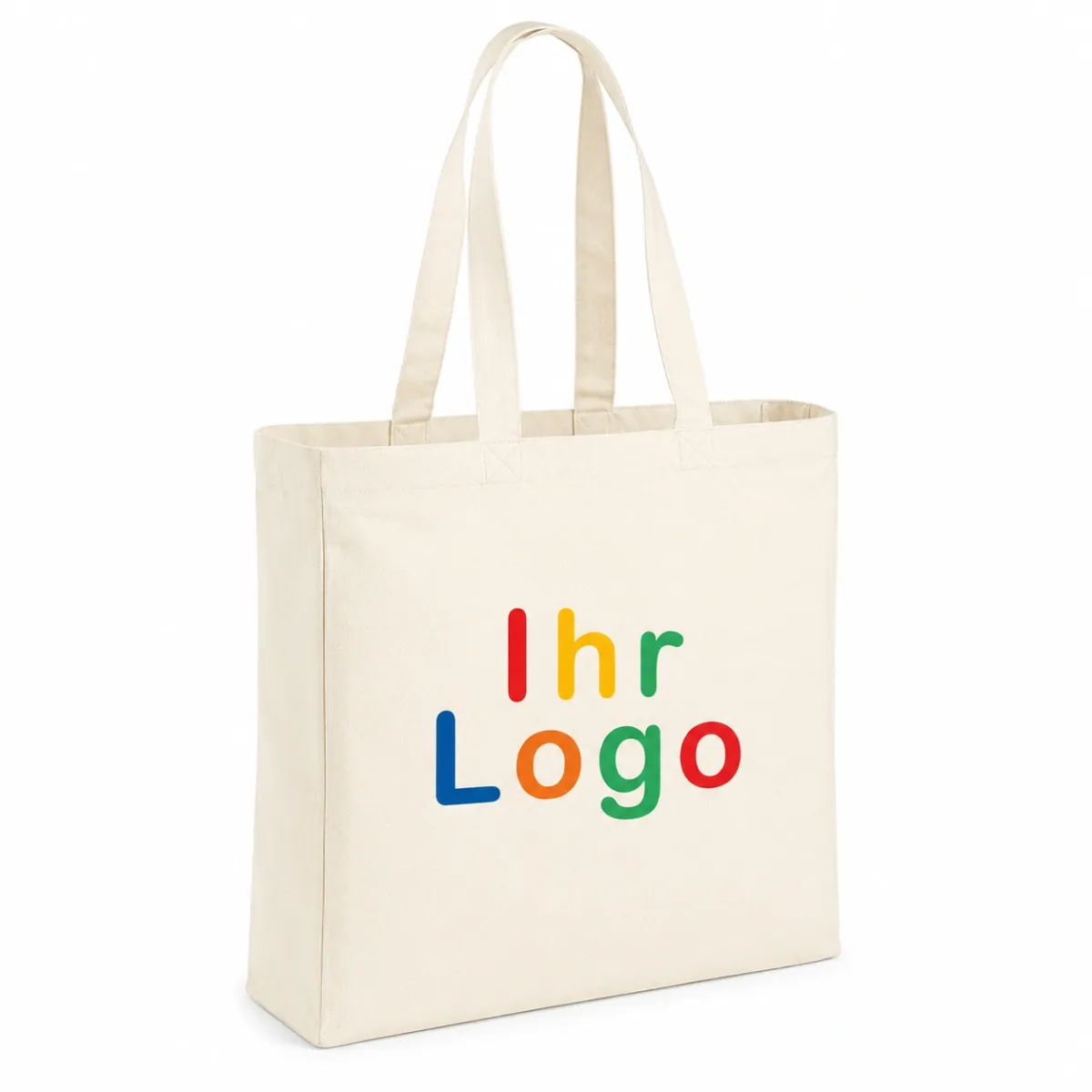 Klassischer Shopper Aus Segeltuch bedrucken