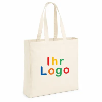 Klassischer Shopper Aus Segeltuch bedrucken