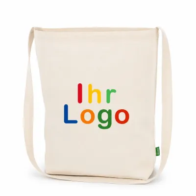 Koblenz Bio Baumwolltasche Mit Einem langen Umhangegurt 38 x bedrucken