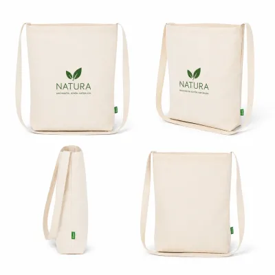 Koblenz Bio Baumwolltasche Mit Einem langen Umhangegurt 38 x bedrucken