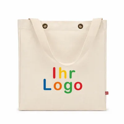 Kochi Canvas Tasche Mit Boden Und Seitenfalte Sowie bedrucken