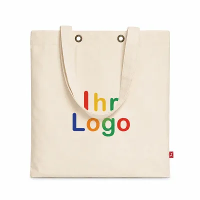 Lantau Canvas Tasche Mit Boden Und Seitenfalte Sowie bedrucken