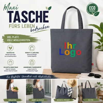 Maxi Tasche fürs Leben bedrucken