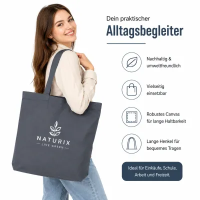 Maxi Tasche fürs Leben bedrucken