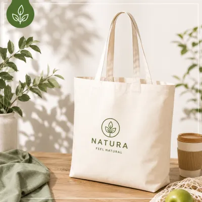 Organische Naturlich Gefarbte Maxi Tasche für Das Leben bedrucken