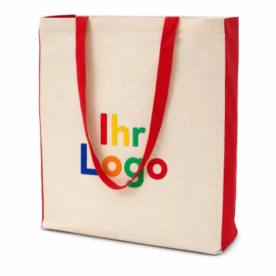 Palma Baumwolltasche Mit Boden Seitenfalte 38 x 42 cm bedrucken