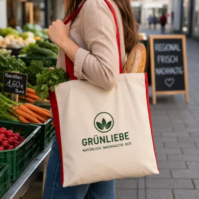 Palma Baumwolltasche Mit Boden Seitenfalte 38 x 42 cm bedrucken
