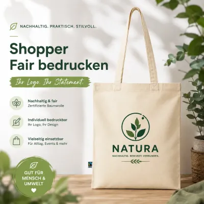 Shopper Fair bedrucken